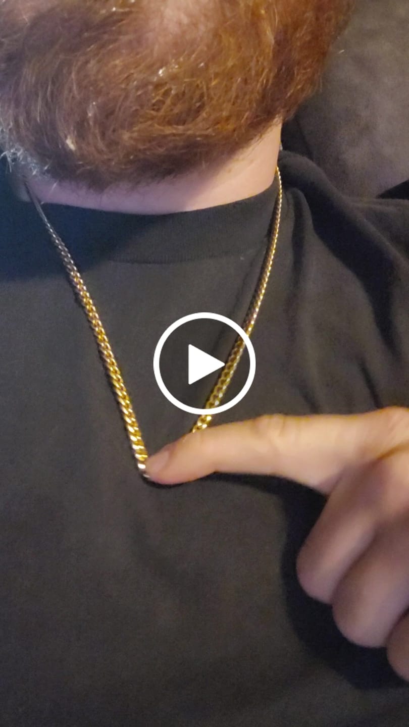 Customer video review of "Unbreakable" Cuban (Gold) 6mm