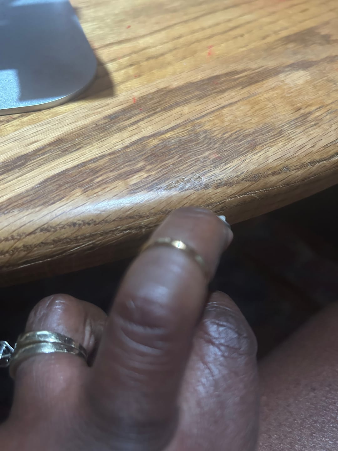 Customer photo review of My Huggies Sparkle Hoop Earrings