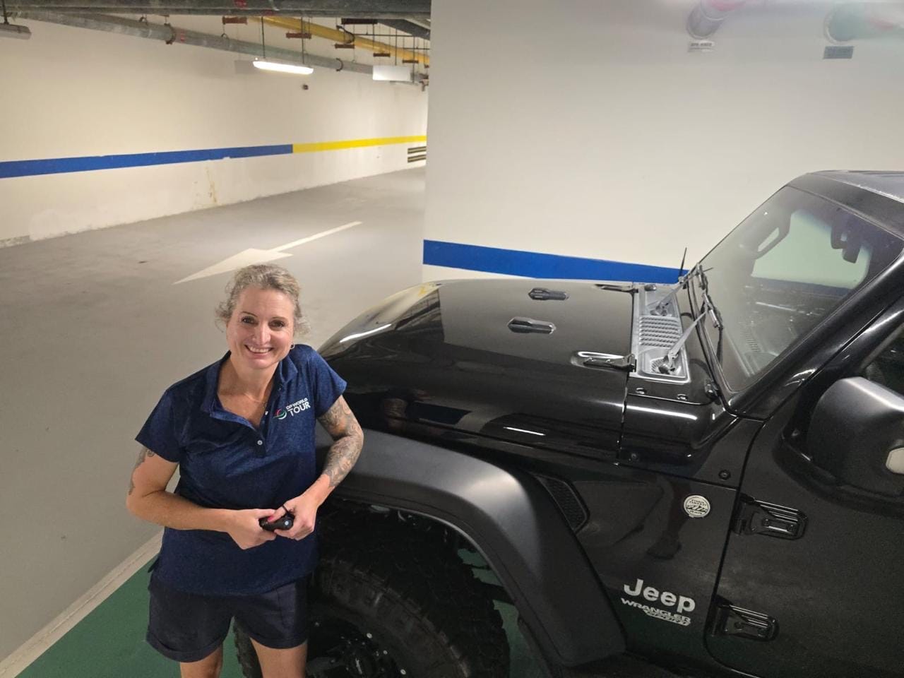 Customer photo review of Custom Hood Lettering | Set of 2