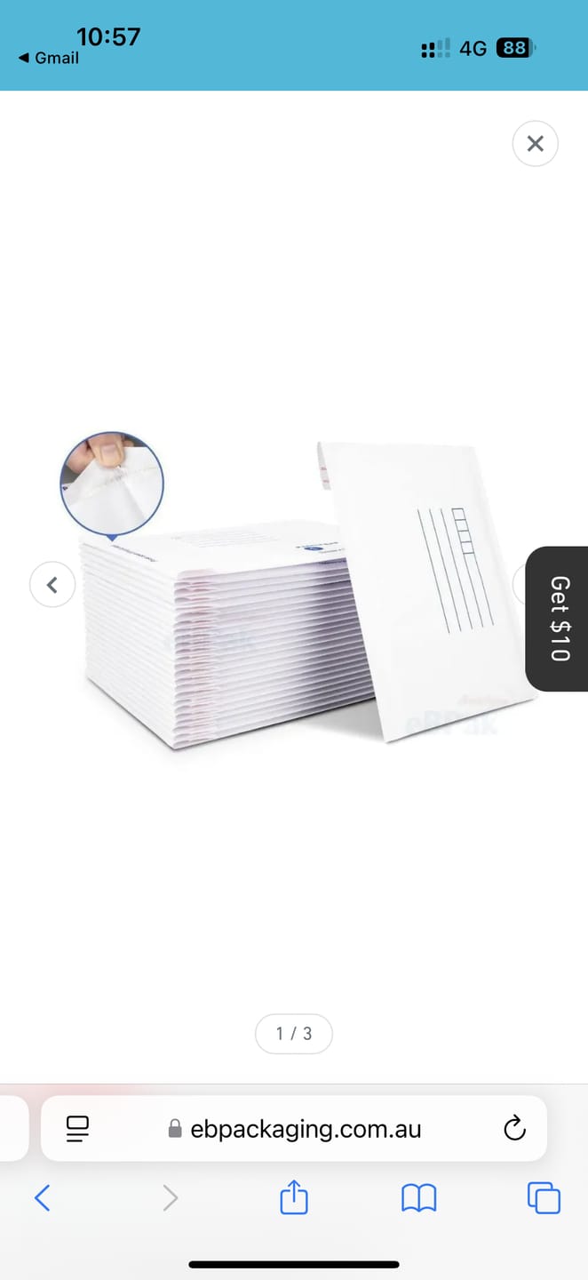 Customer photo review of 485 x 385 x 265mm Regular Brown Shipping Carton B916