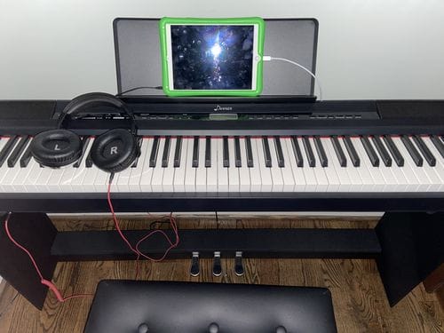 Customer photo review of Donner DEP-20 Digital Piano