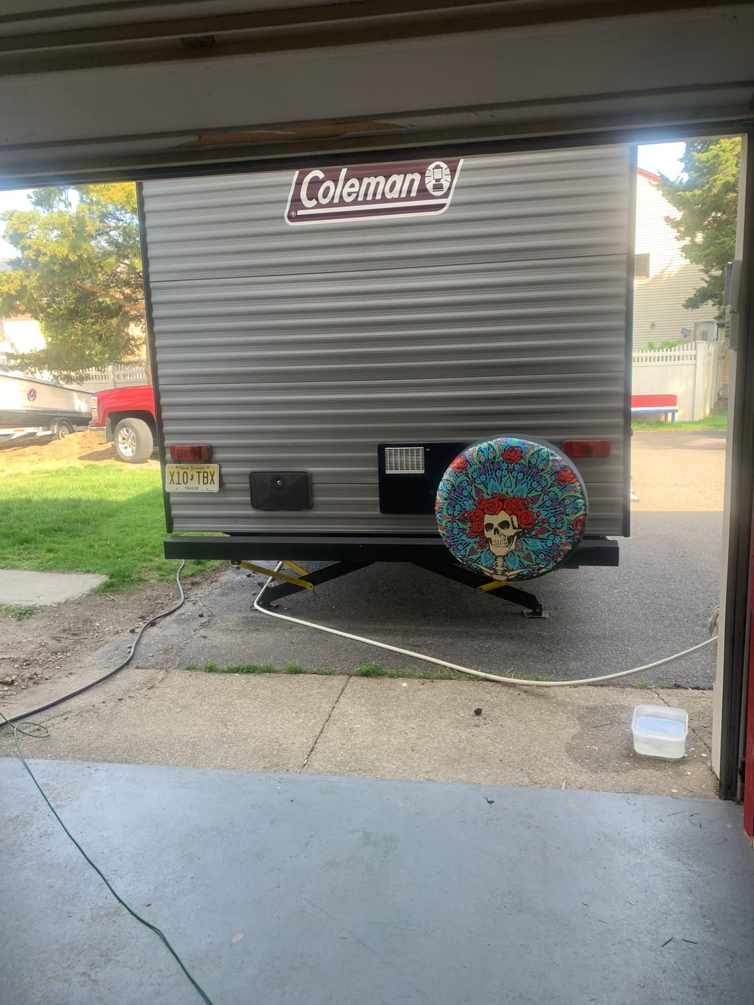 Customer photo review of Grateful Dead Spare Tire Cover Ver.04 LT13
