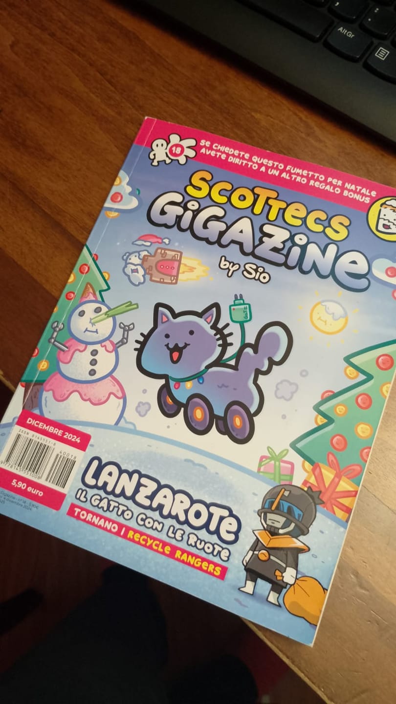 Customer photo review of Scottecs Gigazine 18 - Lanzarote il gatto con le ruote