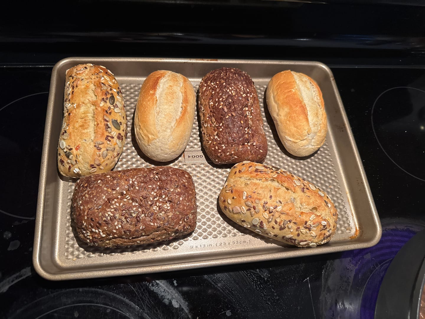 Customer photo review of Pumpkin Seed Rolls (5 pack)