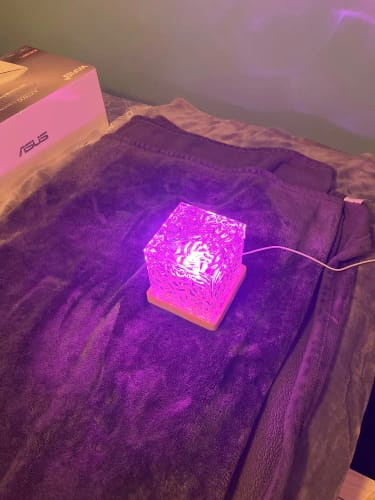 Customer photo review of Aura Lamp