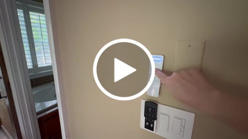 Customer video review of SmartWings Motorized Light Filtering Roman Shades 60% Blackout Clio