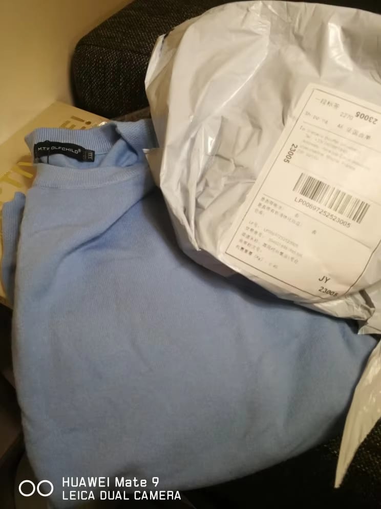 Customer photo review of Stilvoller Kaschmir-Herrenpullover - Oliver