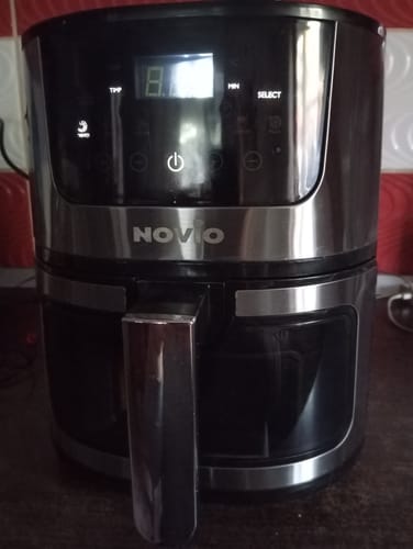 Customer photo review of Air Fryer Novio Grill & Fry