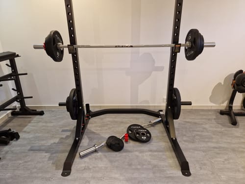 Customer photo review of Langhantel | Zeta | geringe Länge für kleine Räume