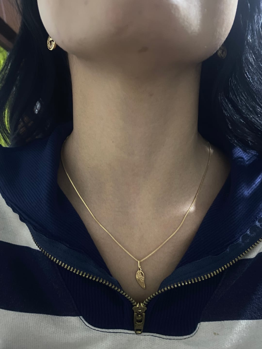 Customer photo review of Cadena Veneciana en Oro laminado 18k Para Dama