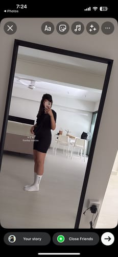 Customer photo review of Kozy 2.5" Shorts