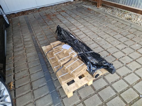 Customer photo review of Langhantel Set | Zeta Space