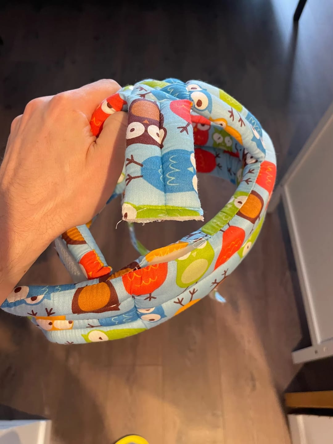 Customer photo review of Kinder-Sicherheitshelm – SafeBaby