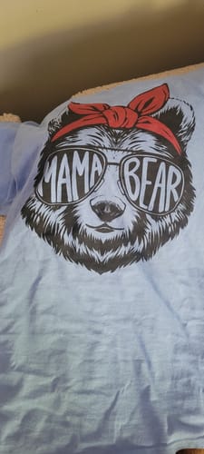 Customer photo review of Mama Bear Glasses