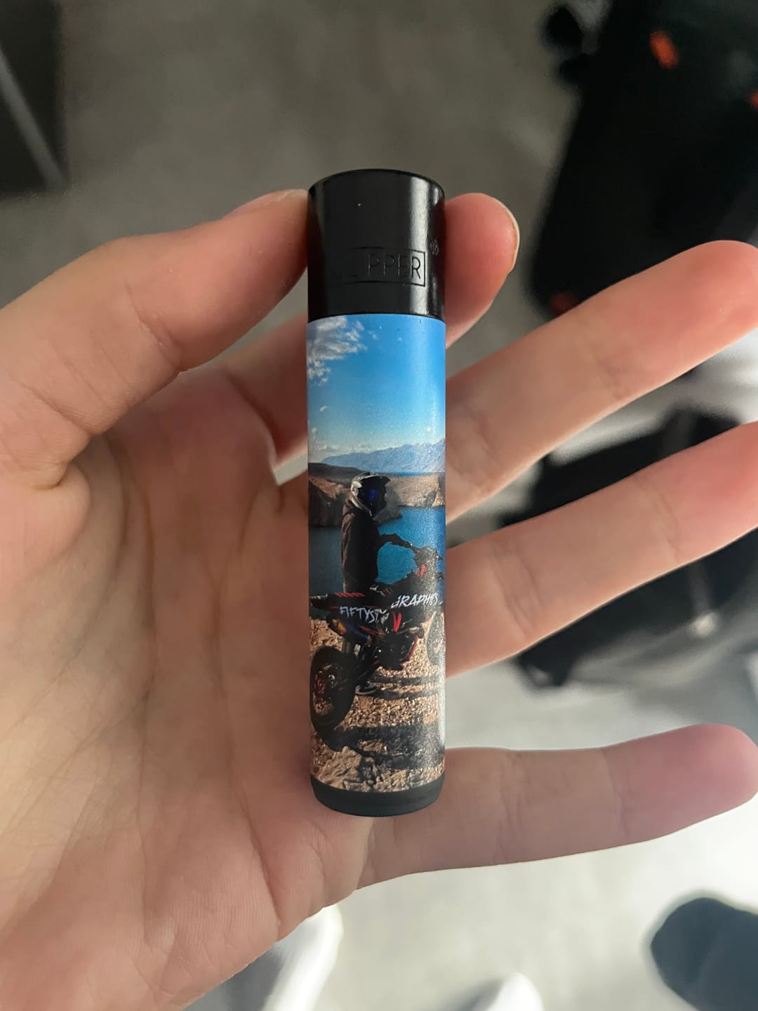 Customer photo review of Personalisierter Clipper