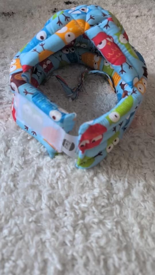 Customer photo review of Kinder-Sicherheitshelm – SafeBaby