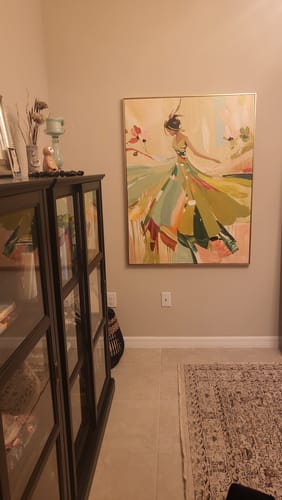 Customer photo review of Modern Abstract Painting #ABAV519