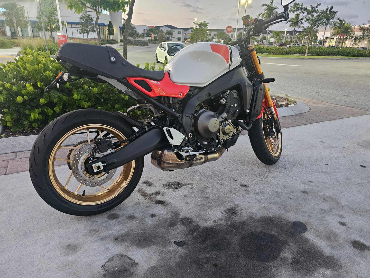 Customer photo review of XSR900 Tail Tidy Kit - 2022+