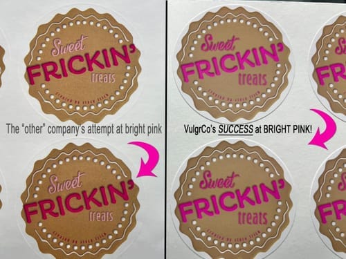 Customer photo review of Chrome/Mirror Stickers