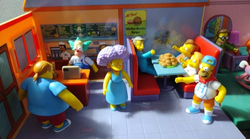 Customer photo review of Wave 4 Full Set - The Simpsons 2.5" Figures by Jakks Pacific