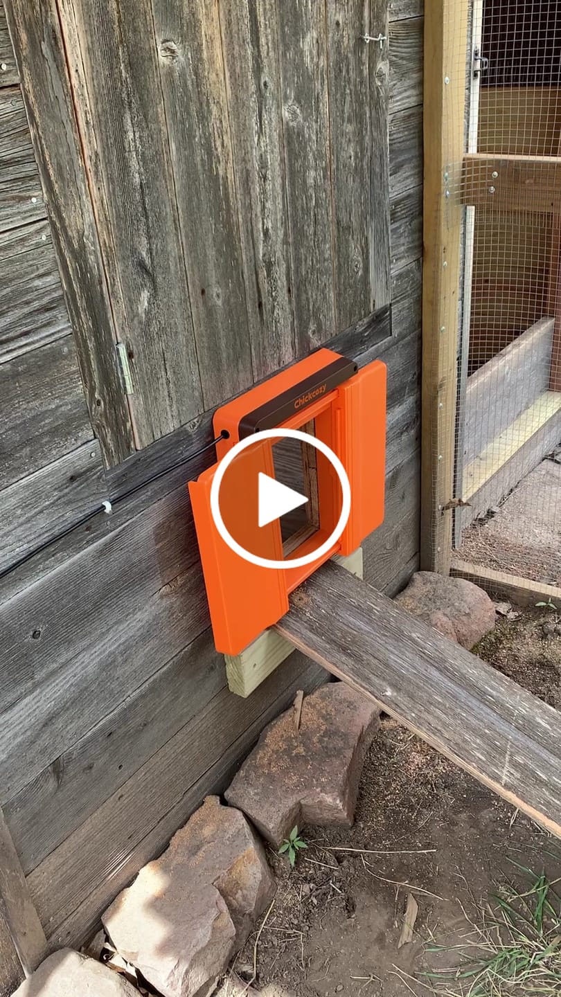 Customer video review of Solar Automatic Chicken Coop Door