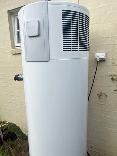 Customer photo review of Stiebel Eltron WWK302H 302L Electric Heat Pump Hot Water System