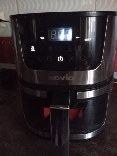 Customer photo review of Air Fryer Novio Grill & Fry