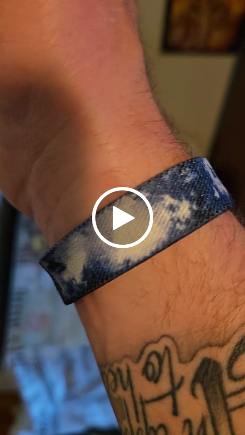 Customer video review of Archangel Michael Wrist Band