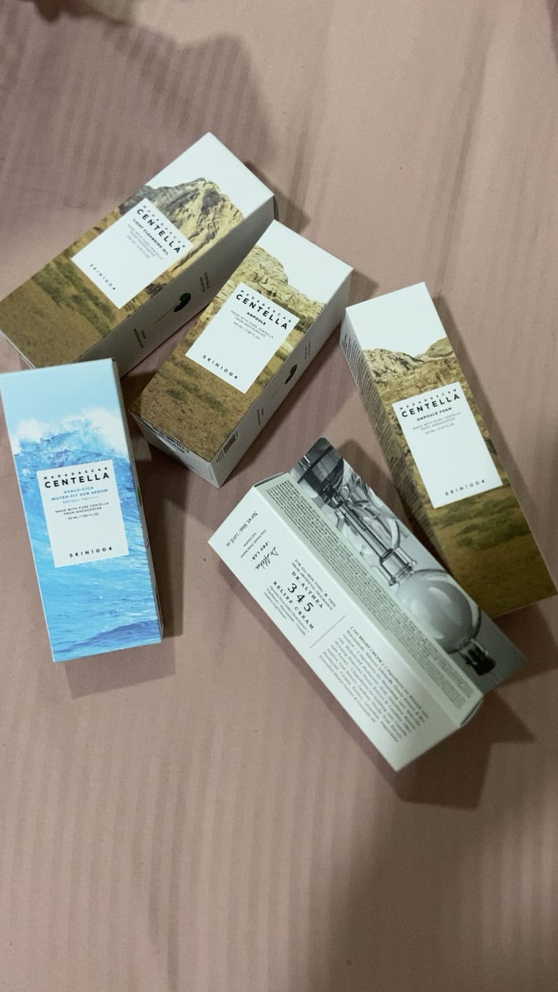 Customer photo review of سيرم الحماية من الشمس المائي هيالو-سنتيلا من سكين1004 - 50مل