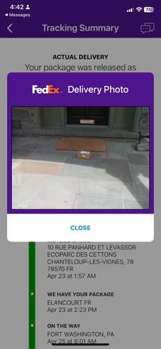 Customer photo review of Eau de Parfum