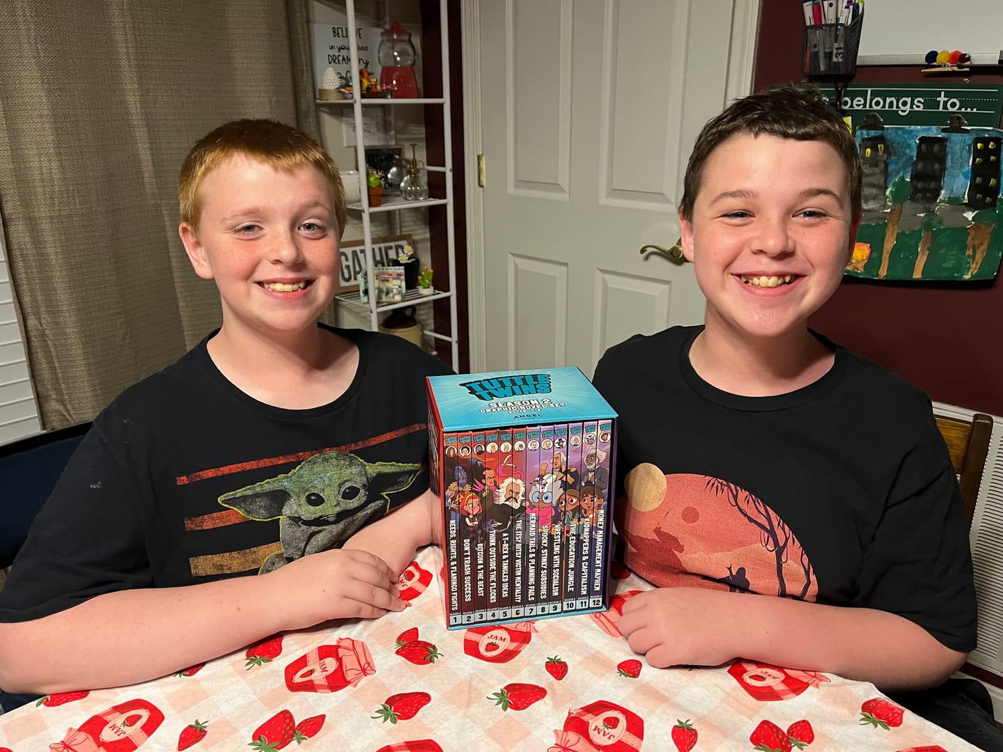 Customer photo review of Season 2 Graphic Novel Hardcover Box Set