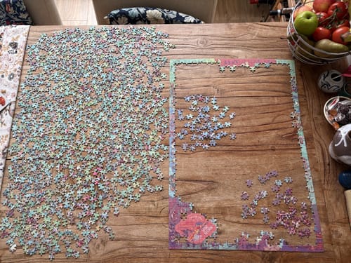 Customer photo review of Wine Puzzle - Bourgogne