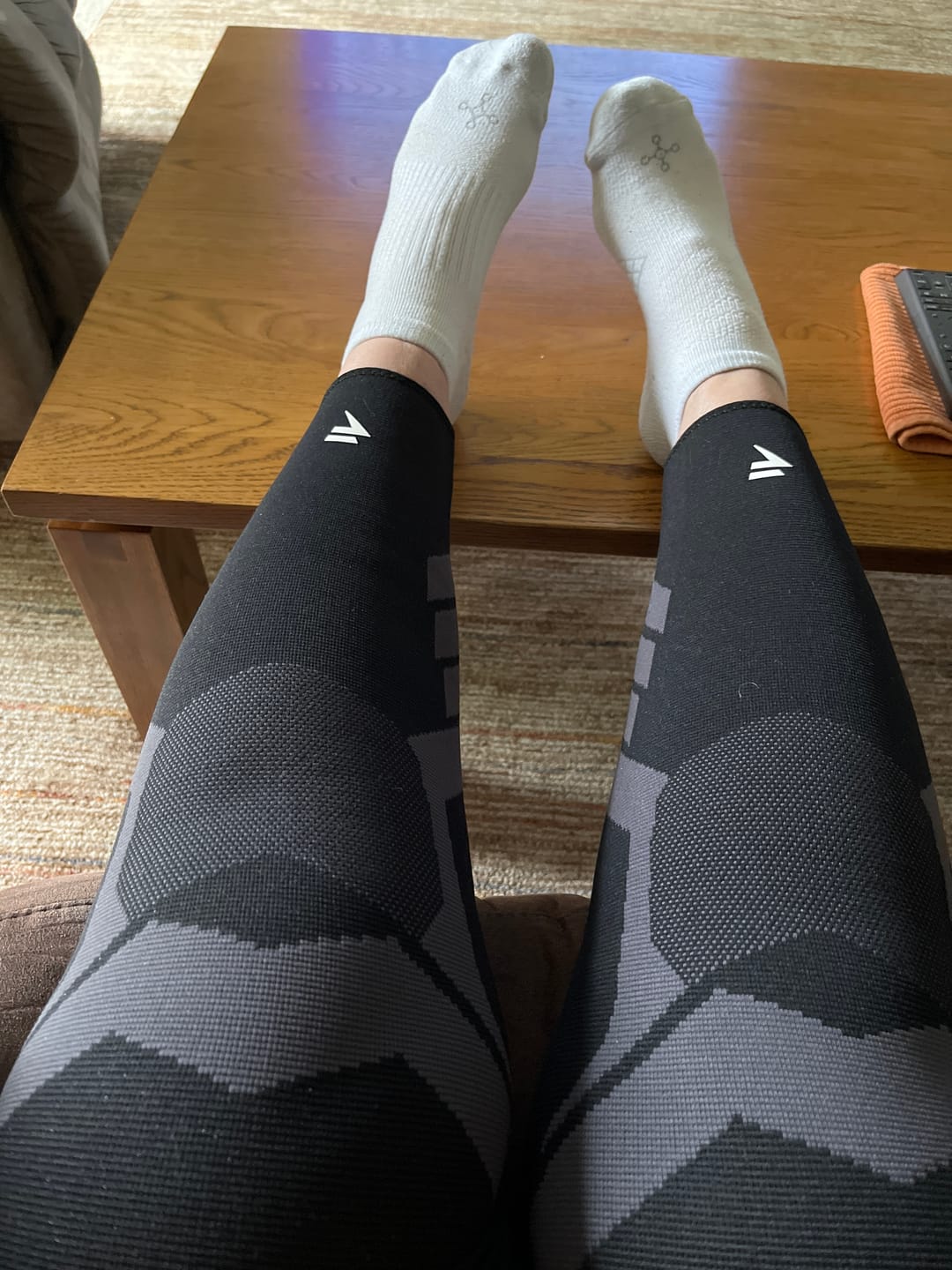 Customer photo review of Flytex V2 Compression Socks