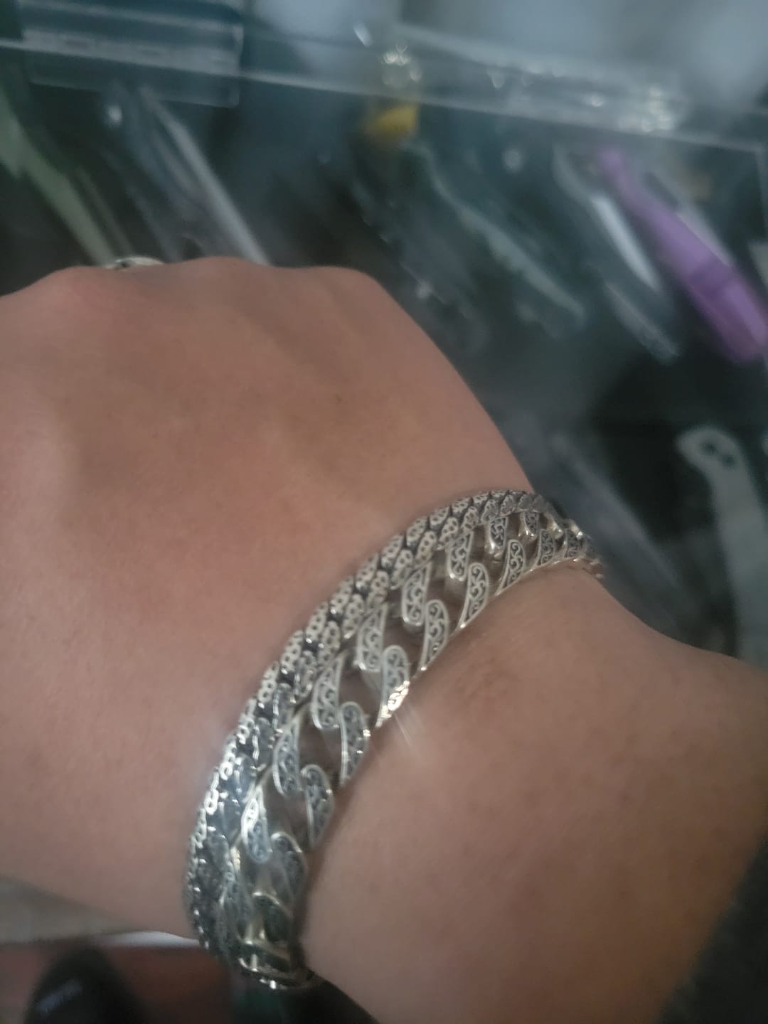 Customer photo review of ANCIENT CUBAN. - 925 STERLING SILVER