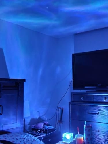 Customer photo review of Aura Lamp