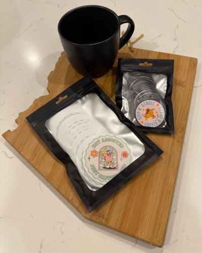 Customer photo review of Vinyl Stickers