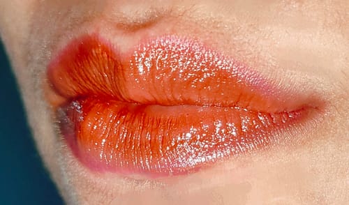 Customer photo review of Peptide Lip Glaze