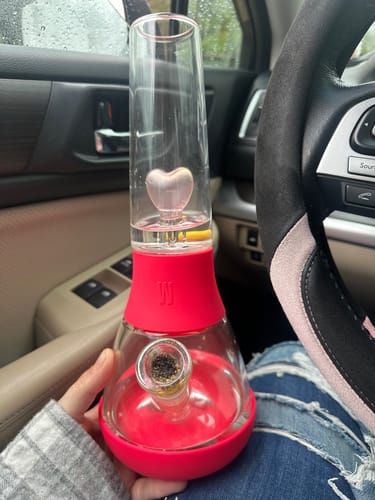 Customer photo review of Bong Percolator Tube - Heart 💗