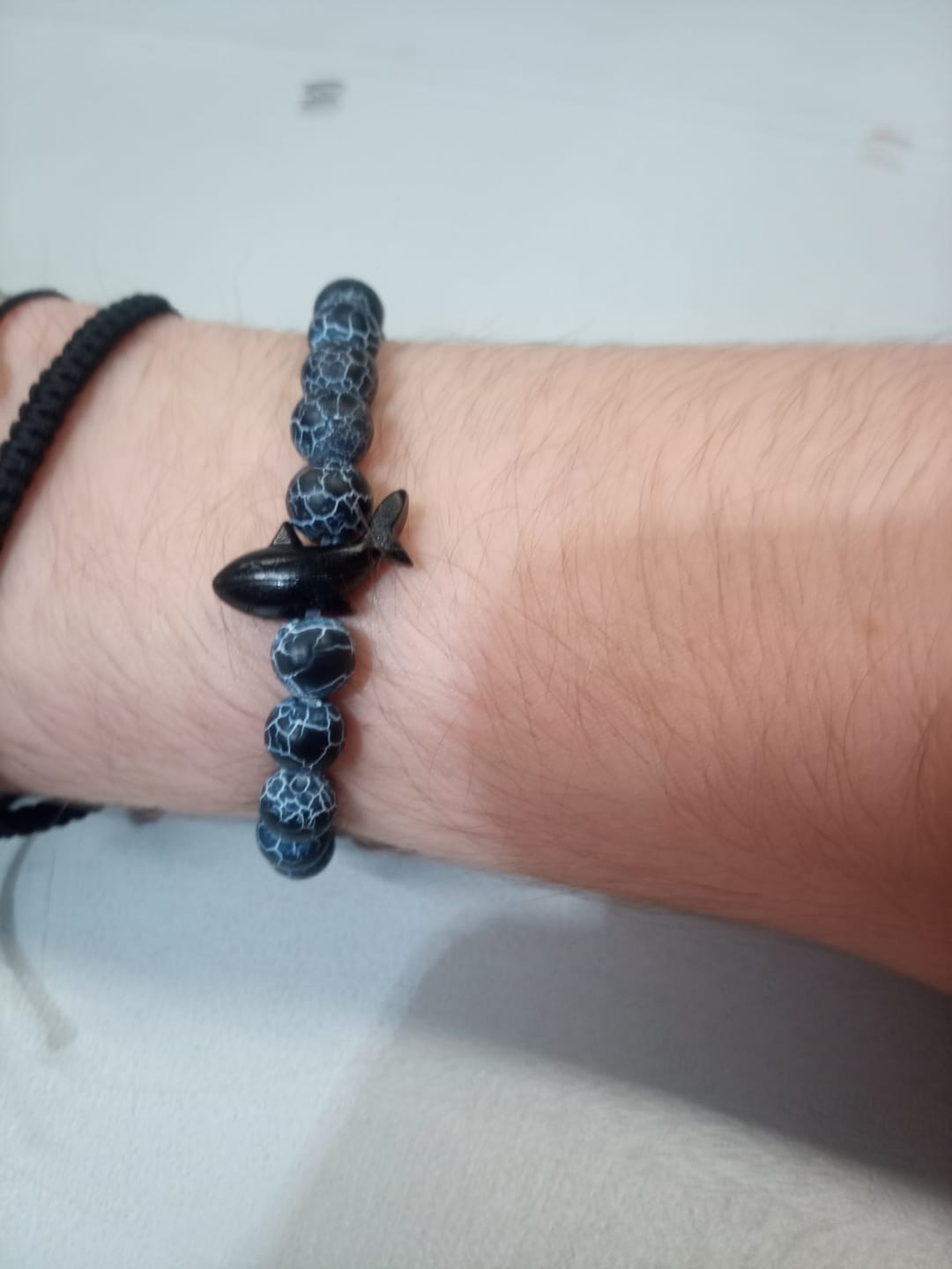 Customer photo review of Shark Tracking Bracelet