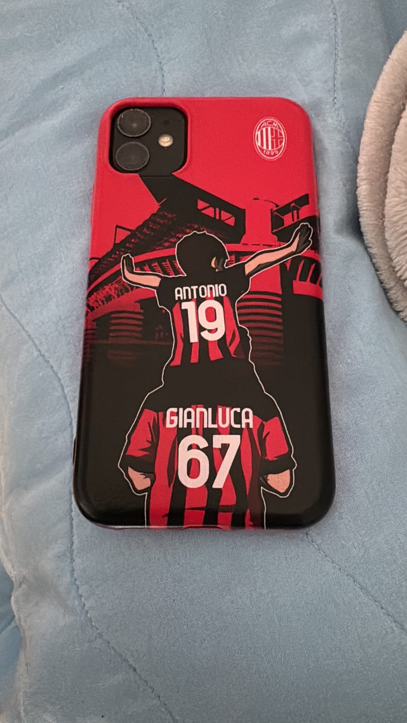 Customer photo review of MILAN - COVER PADRE E FIGLIO