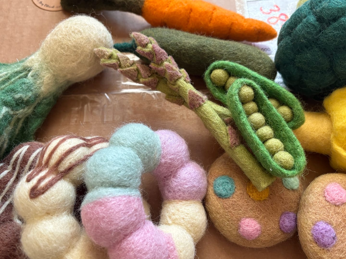 Customer photo review of Felt Soft M&M Pastel Cookie