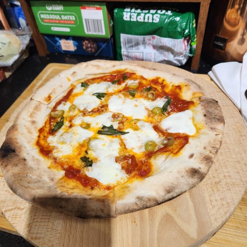 Customer photo review of Sourdough Pizza Bases