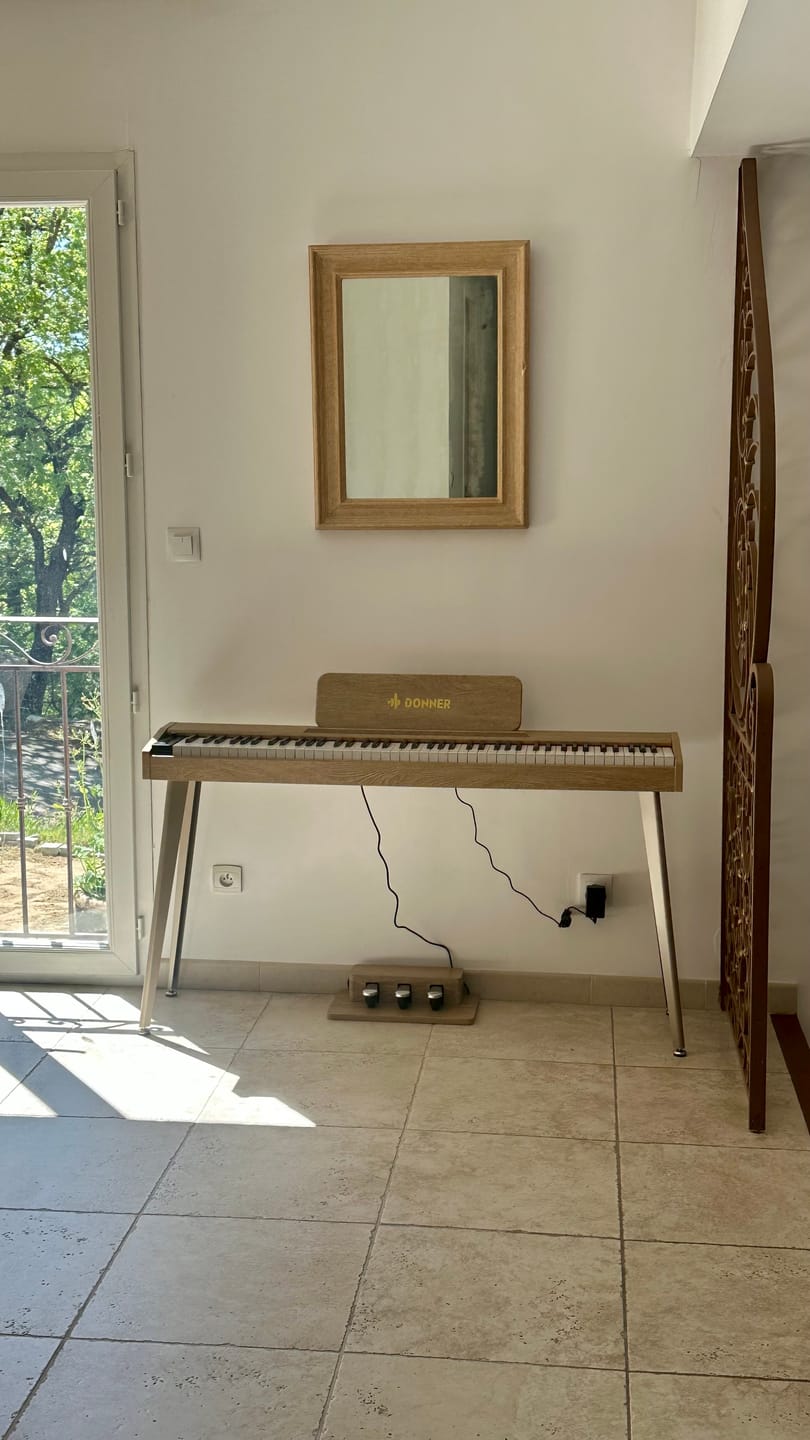 Customer photo review of Donner DDP-60 Piano numérique
