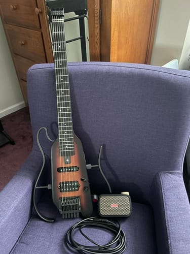 Customer photo review of Donner HUSH X Electric Guitar