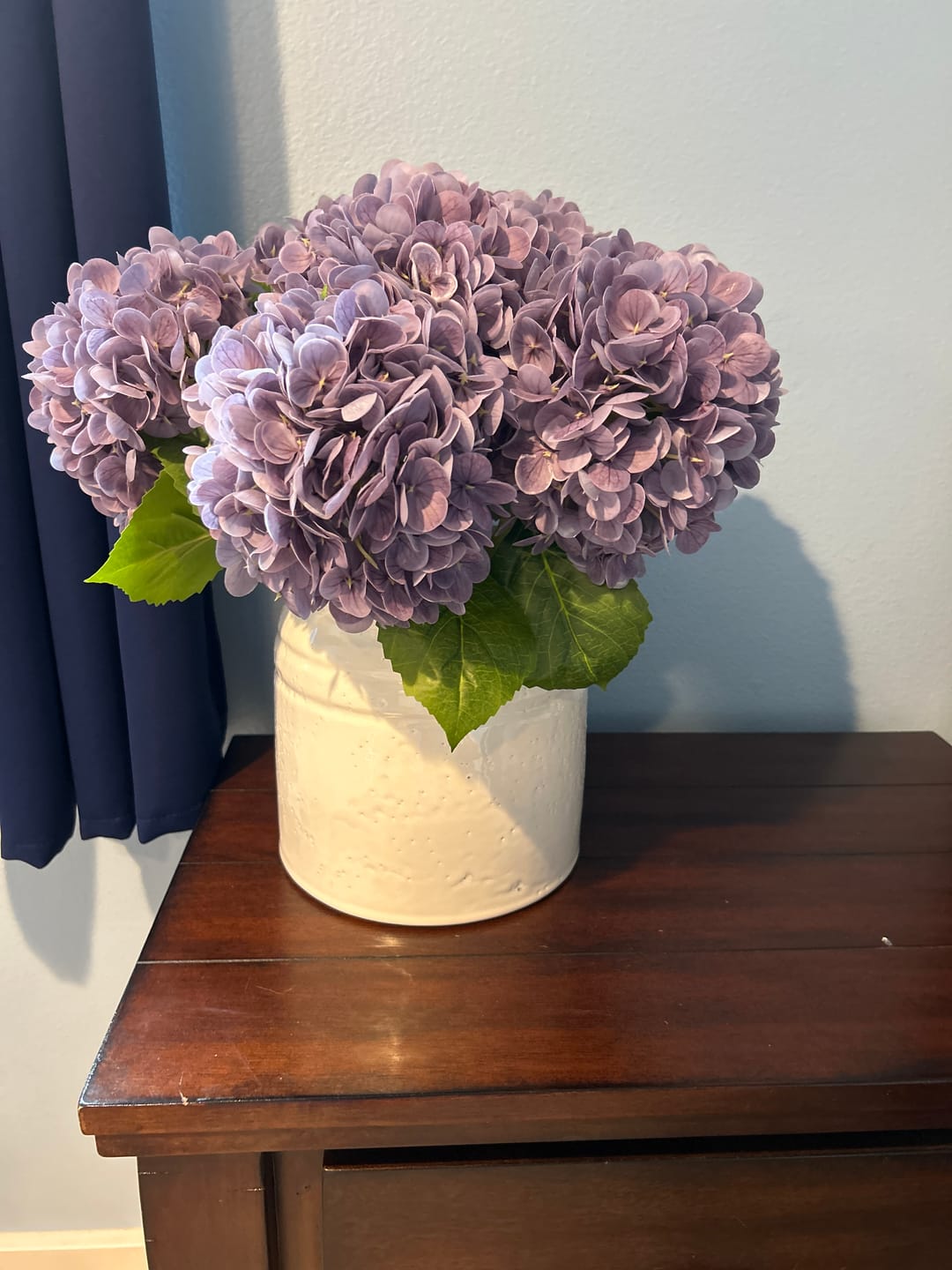Customer photo review of Real Touch Hydrangea | Lilac