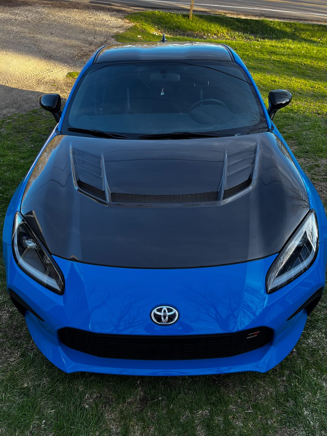 Customer photo review of 2022-Up GR86 BRZ Front Vented Bumper Hood