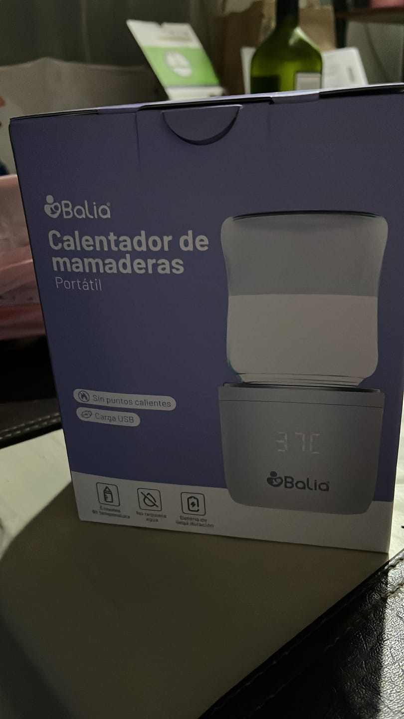 Customer photo review of Calentador de mamaderas portátil