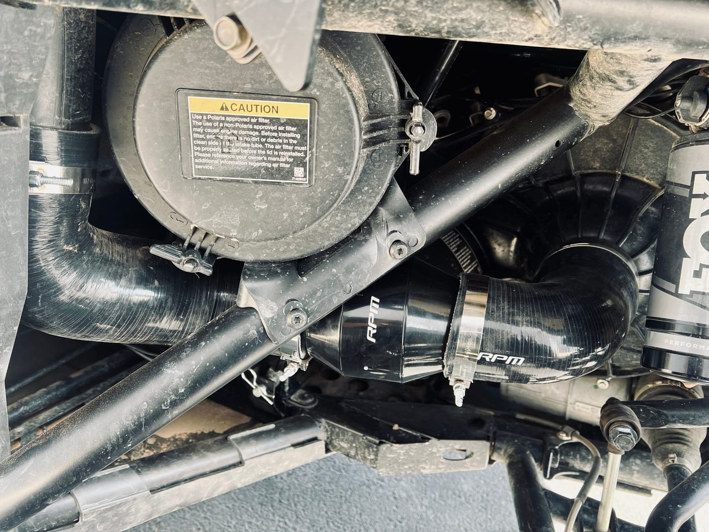 Customer photo review of RPM Polaris XPEDITION "ECF" Electric Clutch Blower Fan Kit