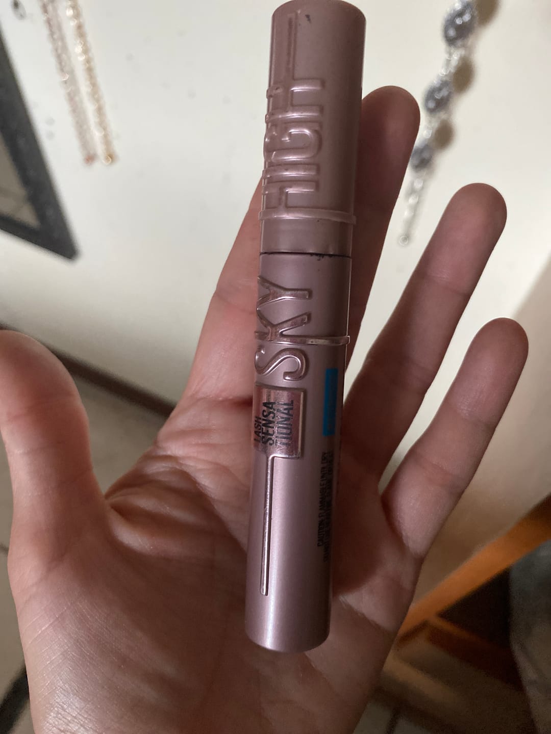 Customer photo review of Maybelline Lash Sensational Sky High Mascara