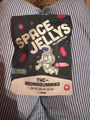 Customer photo review of THC Spacejellies Vollspektrum | 100mg THC | 20 Stk.